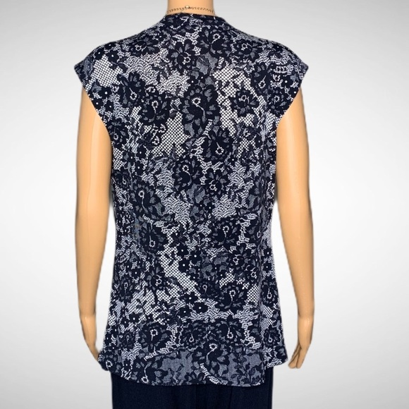 Ann Taylor Sleeveless Cowl-Neck Top EUC - Picture 2 of 4